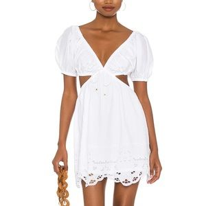 Tularosa White Sun Dress